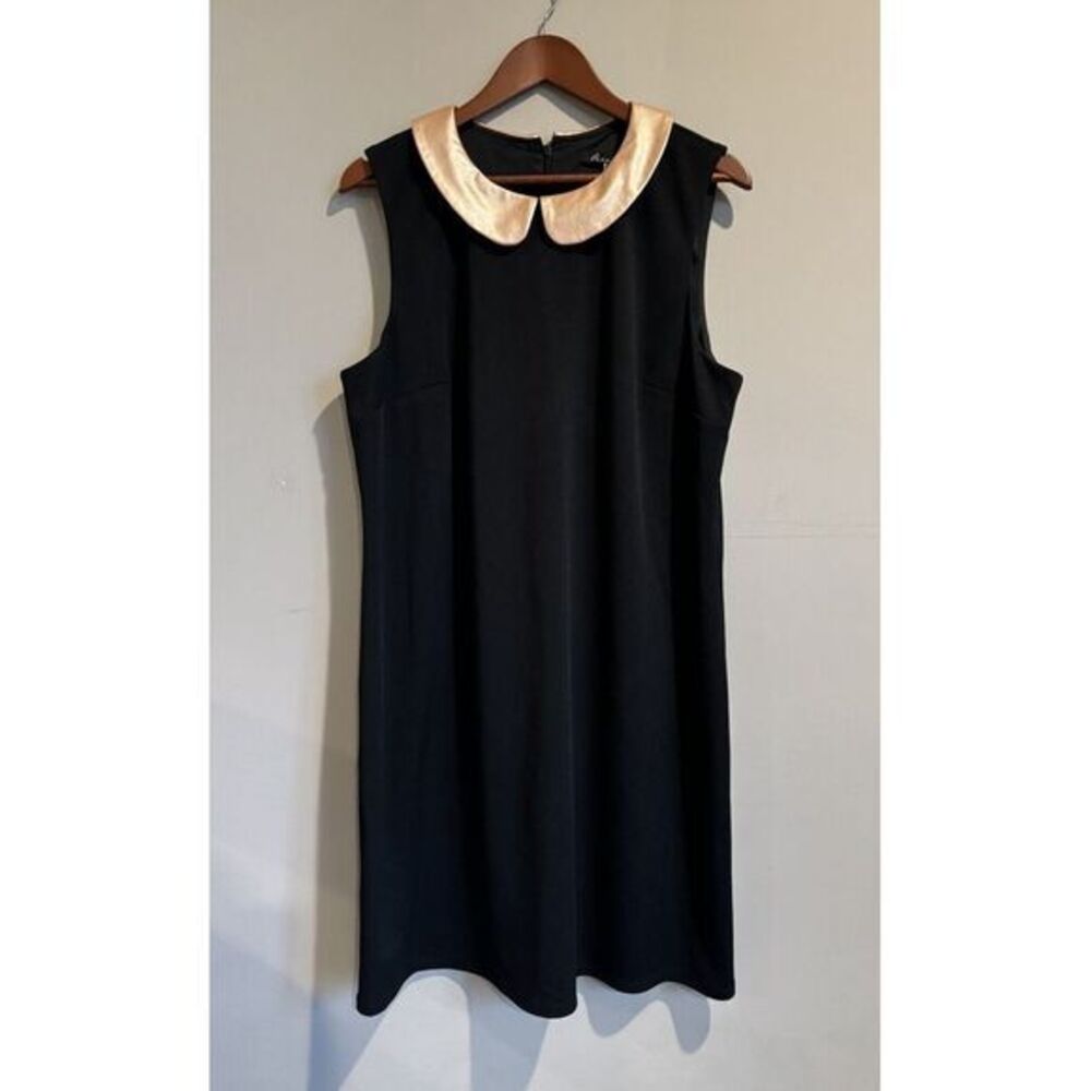 Hutch Black And Rose Gold Collared Holiday‎ Dress XL
